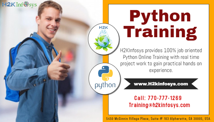 Python online training with job support