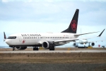 air canada flight, Tiffani Louise O'Brien in air canada, air canada woman passenger wakes up alone in a pitch black plane after sleeping through landing, Air canada