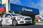 Ford, Domino’s, domino s and ford team up for deliveries without drivers, Domino s