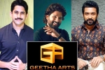 Geetha Arts films, Allu Aravind, geetha arts to announce three pan indian films, Allu aravind