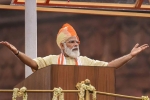 country, India, highlights of pm modi speech during independence day celebrations 2020, Red fort