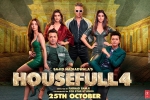story, review, housefull 4 hindi movie, Riteish