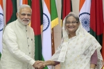 Narendra Modi and Sheikh Hasina, Teesta, india s 4 5 billion credit to bangladesh, Teesta