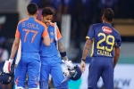 India Vs Sri Lanka tie, India Vs Sri Lanka scorecard, india beats sri lanka in a superover thriller, Nissan