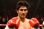 Indian boxing ace Vijender Singh, Indian boxer vijender singh, indian boxing ace vijender singh looks forward to his first pro fight in usa, Ghana