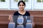 Maanasa Mendu, Teenager, indian descent teenager invents innovative clean energy device, National science competition