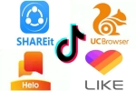 India, China, indian govt bans tiktok camscanner uc browser and 56 other chinese apps, Apps ban