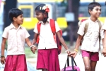 household, secondary level students, 60 of indian children go to school on foot survey, Recent survey