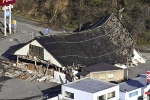 Japan Earthquake latest, Japan Earthquake deaths, japan hit by 155 earthquakes in a day 12 killed, Morning