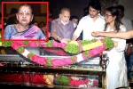 Indira Devi new updates, Indira Devi updates, mahesh babu s mother indira devi laid to rest, Hyderabad