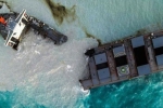 oil spill, ship, everything about mauritius oil spill and india s assistance, Mauritius