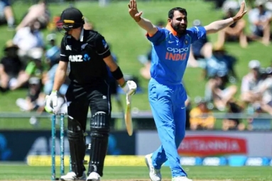 Mohammed Shami Fastest Indian To Take 100 ODI Wickets