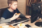study, study, more internet time soars junk food request by kids study, Autism