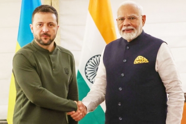 Narendra Modi meets Ukraine&#039;s Zelensky in New York