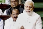 Top stories, Prime Minister Narendra modi’s Rajya Sabha speech, highlights of prime minister modi s rajya sabha speech, Demonetization