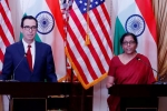Nirmala Sitharaman, Prime Minister Narendra Modi, us seeks further relaxation in india fdi policy, Steven mnuchin