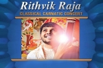 Michigan Events, Michigan Upcoming Events, rithvik raja classical carnatic concert, Balaji temple