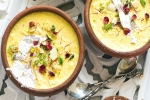 firni recipe video, shahi tukda, shahi phirni a soothing dessert recipe, Dry fruits
