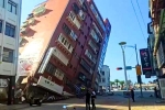 Taiwan Earthquake, Taiwan Earthquake news, taiwan earthquake 1000 injured, Rock