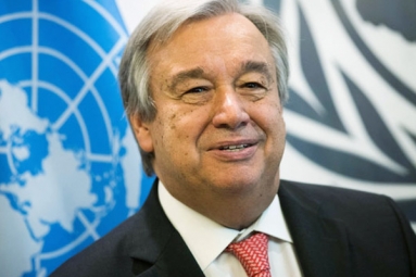 UN Secretary-General Antonio Guterres Calls For Urgent Climate Action