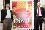 Diwali stamp, UN Diwali stamp, 23 countries celebrate release of diwali stamp in us, Usps