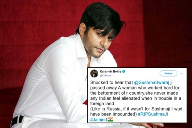 &lsquo;Without Sushma Swaraj, I Would&rsquo;ve Been Impounded in Russia&rsquo;: TV Actor Karanvir Bohra