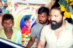 Yash fans videos, Yash, yash meets the families of his deceased fans, Nata