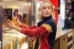 AMC Theaters, Brie Larson in AMC theaters, captain marvel star brie larson surprises her fans in amc theaters by serving popcorn, Captain marvel AMC Theaters, Brie Larson in AMC theaters, captain marvel star brie larson surprises her fans in amc theaters by serving popcorn, Captain marvel