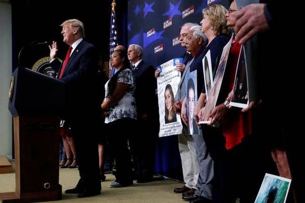 Trump Pledges to Secure Borders, Wants Meritorious People to Enter U.S
