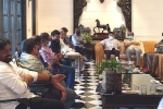 Chiranjeevi, Tollywood updates, chiranjeevi chairs a crucial meeting at his home, Tollywood updates