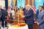 Donald Trump new updates, Donald Trump Diwali celebrations, donald trump celebrates diwali at white house, Lord ganesha Donald Trump new updates, Donald Trump Diwali celebrations, donald trump celebrates diwali at white house, Lord ganesha